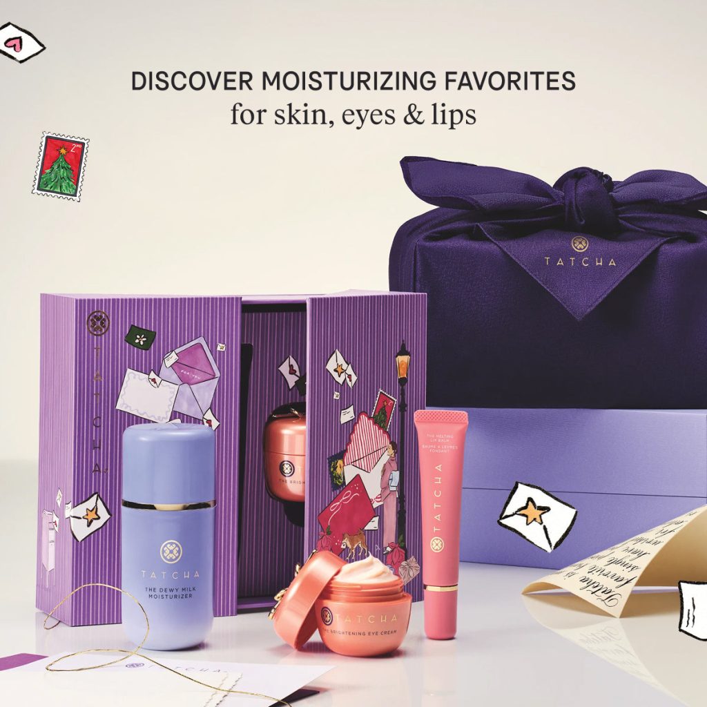 Tatcha Dewy, Bright & Glossy Set