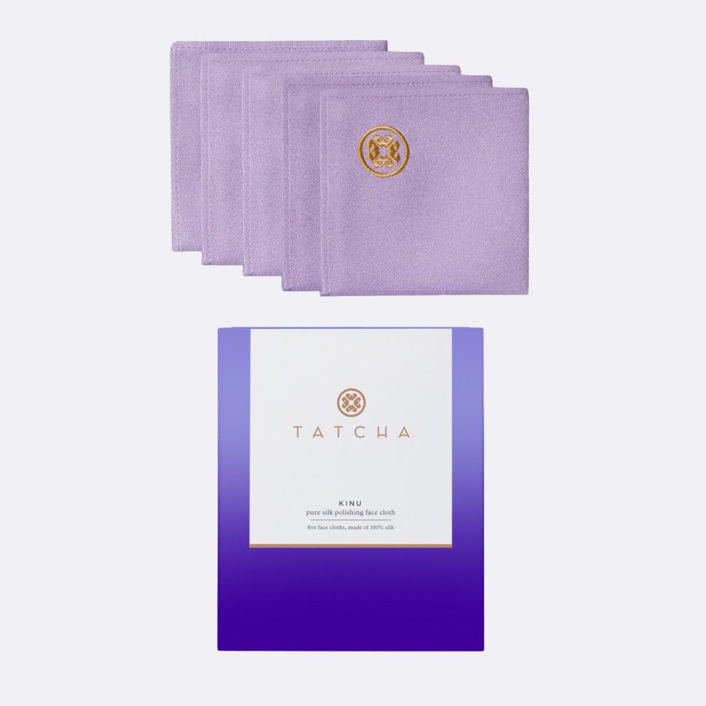 Tatcha Kinu Pure Silk Polishing Face Cloth